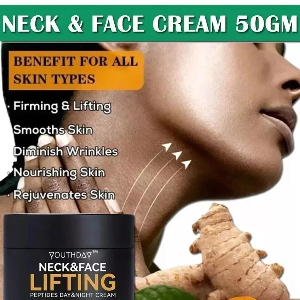 Neck Creams For Tightening And Lifting Anti-aging Wrinkle Eraser (2 Pcs Set) USA - Image 3 of 4