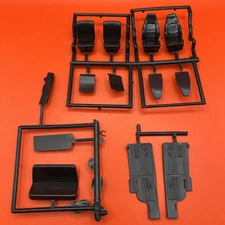VW Beetle Snap Polar Lights Seats Door Panels Dash Model Parts 1:25 New