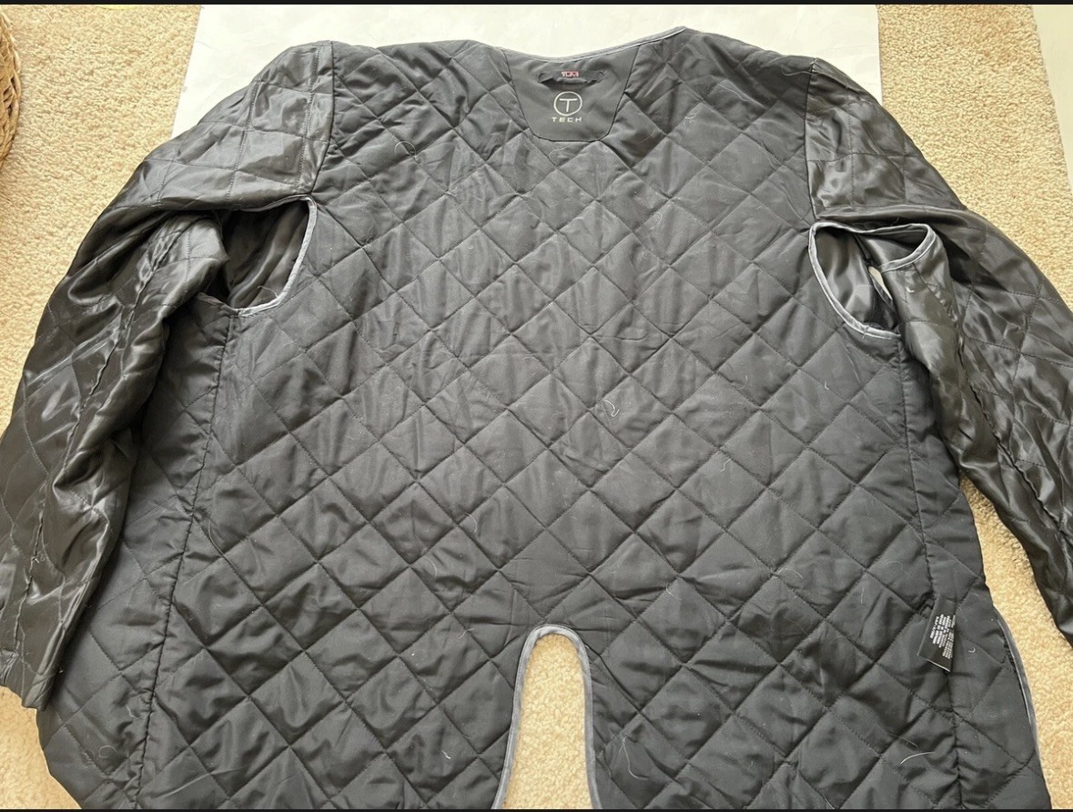 Tumi Tech Coat Insert? Unknown Replacement Fabric… - image 3