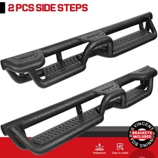 Drop Steps FIT 2005-2026 NISSAN Frontier Crew Cab Black 4Step Bar Running Boards
