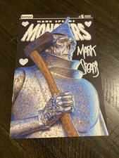 Mark Spears Monsters 5 SIGNED REMARKED Tinman VARIANT Limited 100 Copies Tin Man