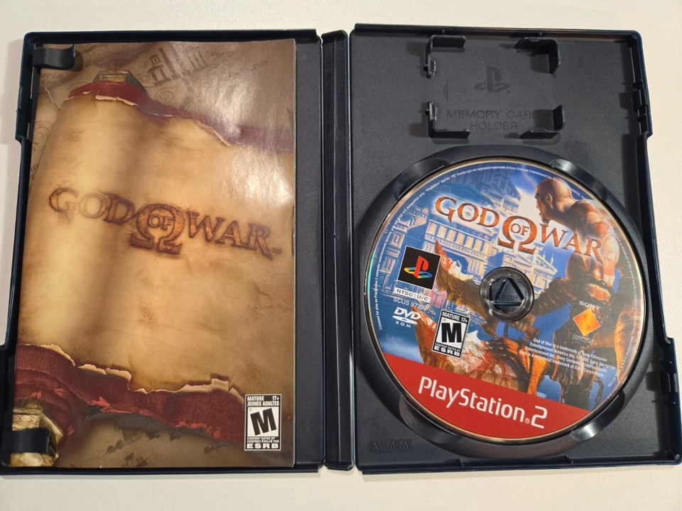 God of War - Greatest Hits (Sony PlayStation 2, 2005) PS2, CIB, Tested - Image 3 of 3