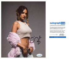 Eiza Gonzalez ‘Baby Driver’ Actress Sexy Signed 8x10 Photo 'Darling' ACOA