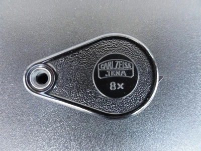 CARL ZEISS JENA Klapplupe 8 x DDR - Bild 1 von 4