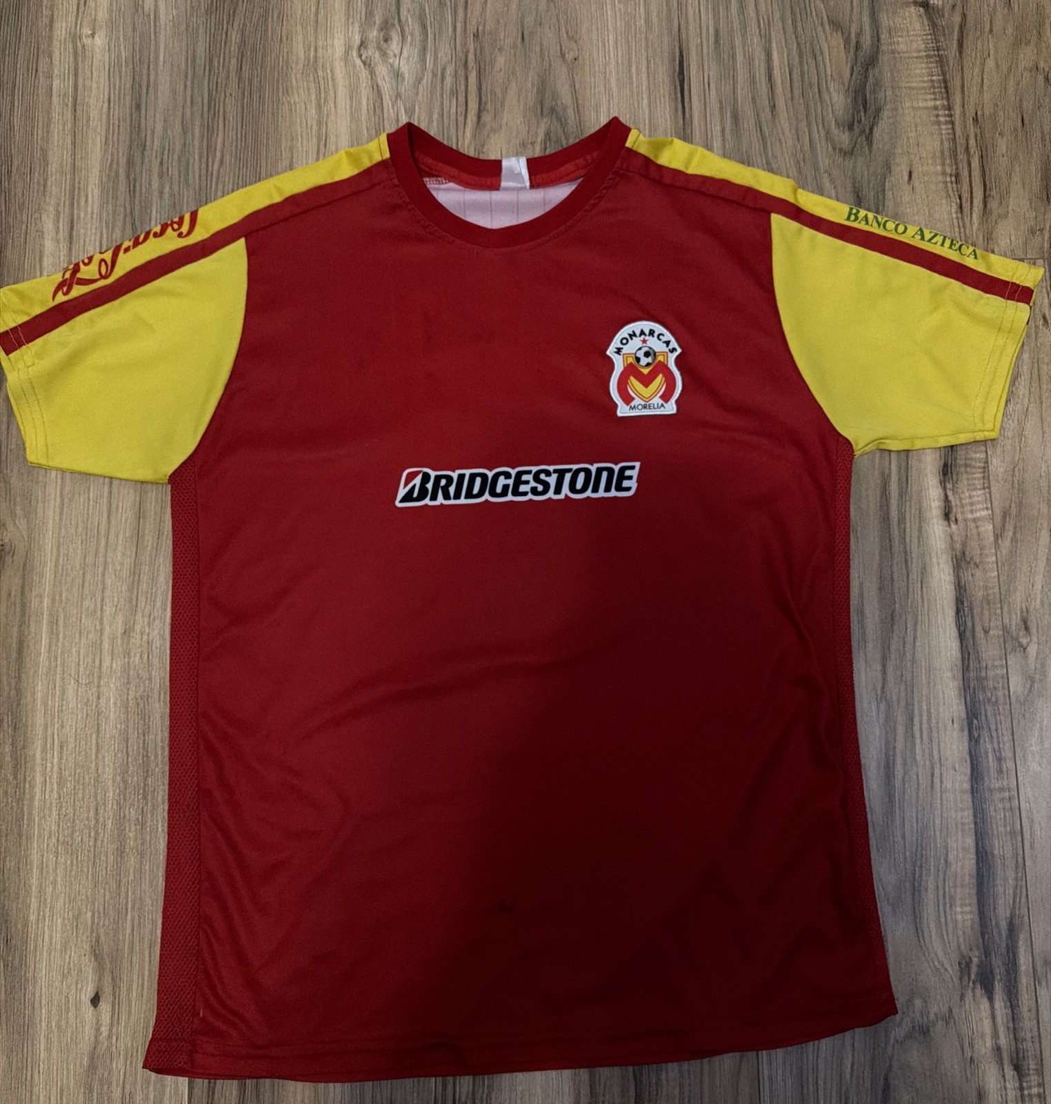 Mexico Soccer Jersey Vintage Monarcas Morelia Size Medium