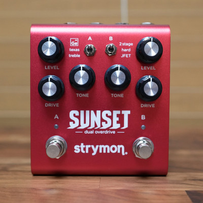 Strymon SUNSET Dual-Overdrive-Gitarreneffektpedal