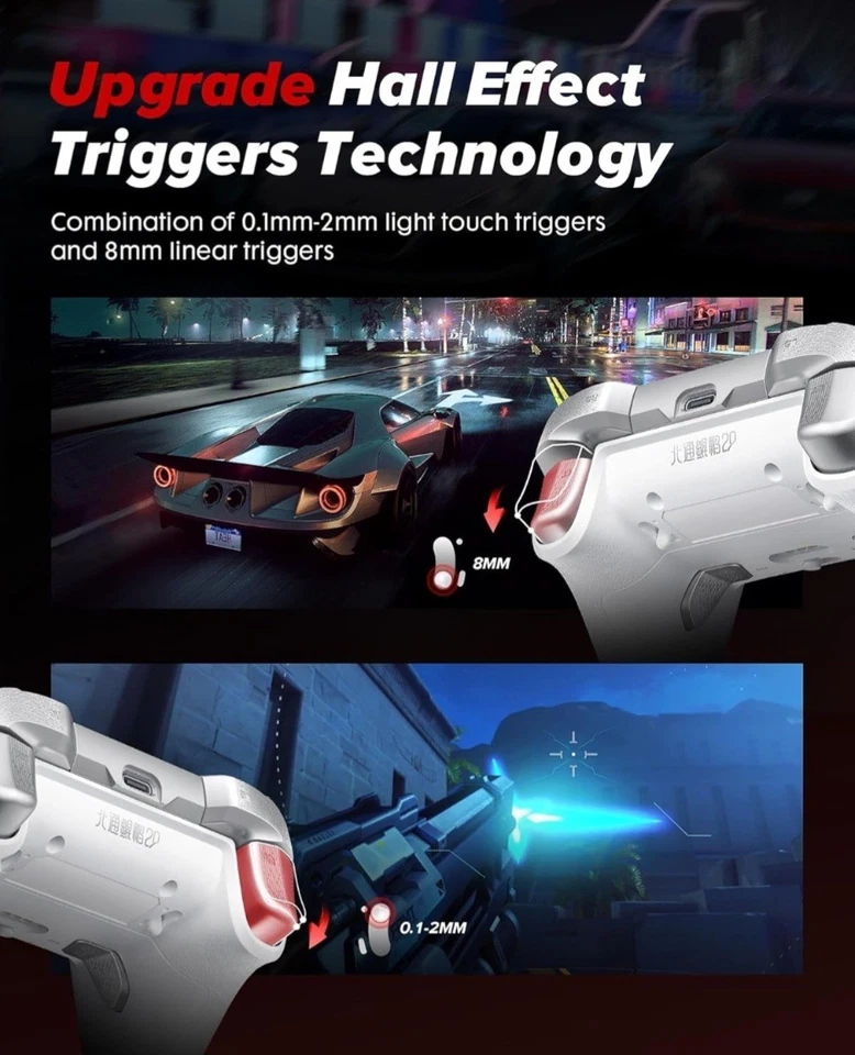 BEITONG KP20 Wireless Controller for PC, Switch/Switch 2, Android, Steam Deck - Image 3 of 4