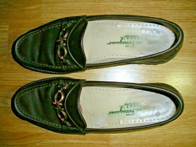 Salvatore Ferragamo Loafers Size‎ 7.5 B Salvatore Ferragamo Yellow Patent Wedge Loafers Size 7.5B | eBay main image 2