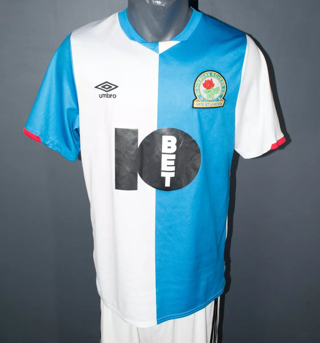 Blackburn Rovers 2019 2020 Football Soccer Mens Jersey Home Shirt