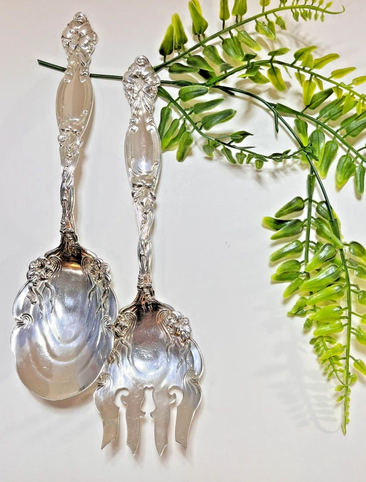 Ensalada Frontenac internacional de plata esterlina para servir 168,5 gramos ml Foto 2 de 4