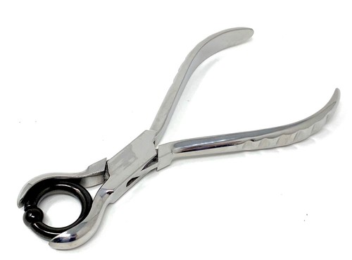 INKgrafiX® Ringschließerzange extra - Piercing Zange Stahl Ringzange Ring NEU DE - Bild 5 von 6