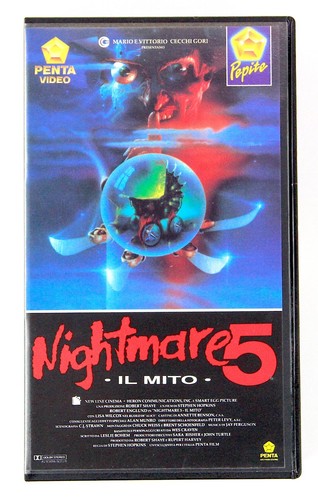 A Nightmare On Elm Street VHS Wes Craven Komplette Sammlung Horror Saga Selten - Bild 21 von 24