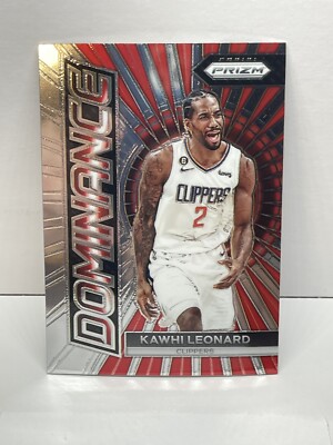 2023-24 Panini Prizm #18 Kawhi Leonard Dominance Clippers | eBay
