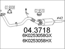 Catalyseurs Seat INCA