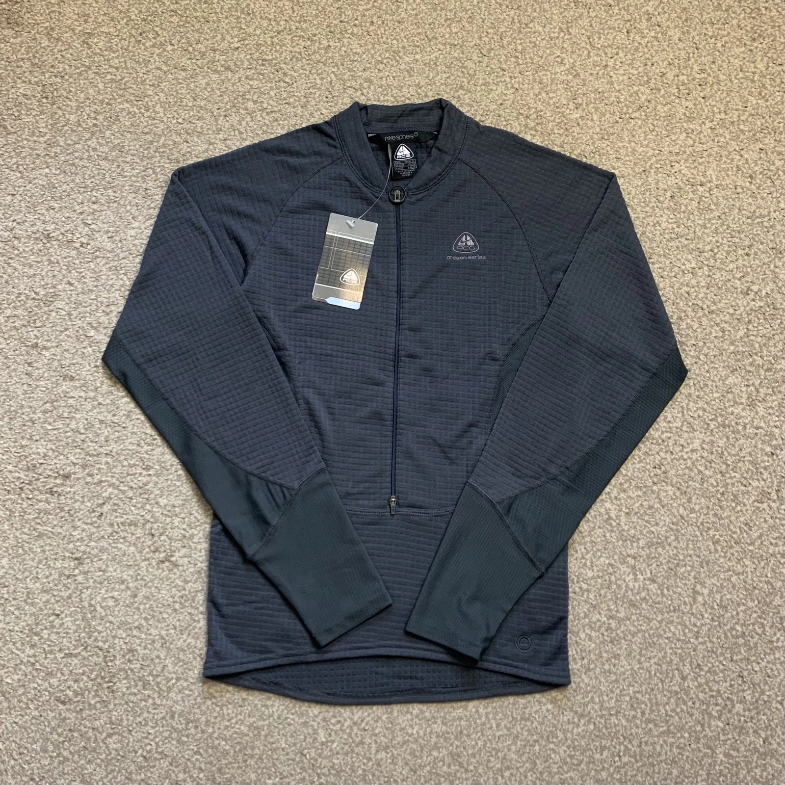 Nike ACG Base Layer Thermal Running Top Sphere Oregon Training Half Zip Gym S