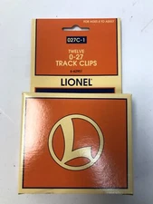Brand New Lionel 0-27 Track Clips 6-62901 12 Clips in Each Box