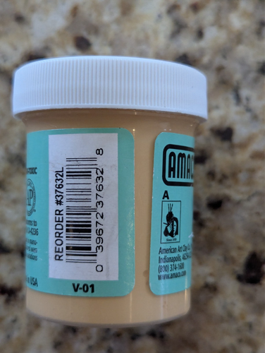 Amaco Lead-Free Velvet Underglazes - Nectar, 2 oz Batch 0717223 V series 37632L - Picture 5 of 8