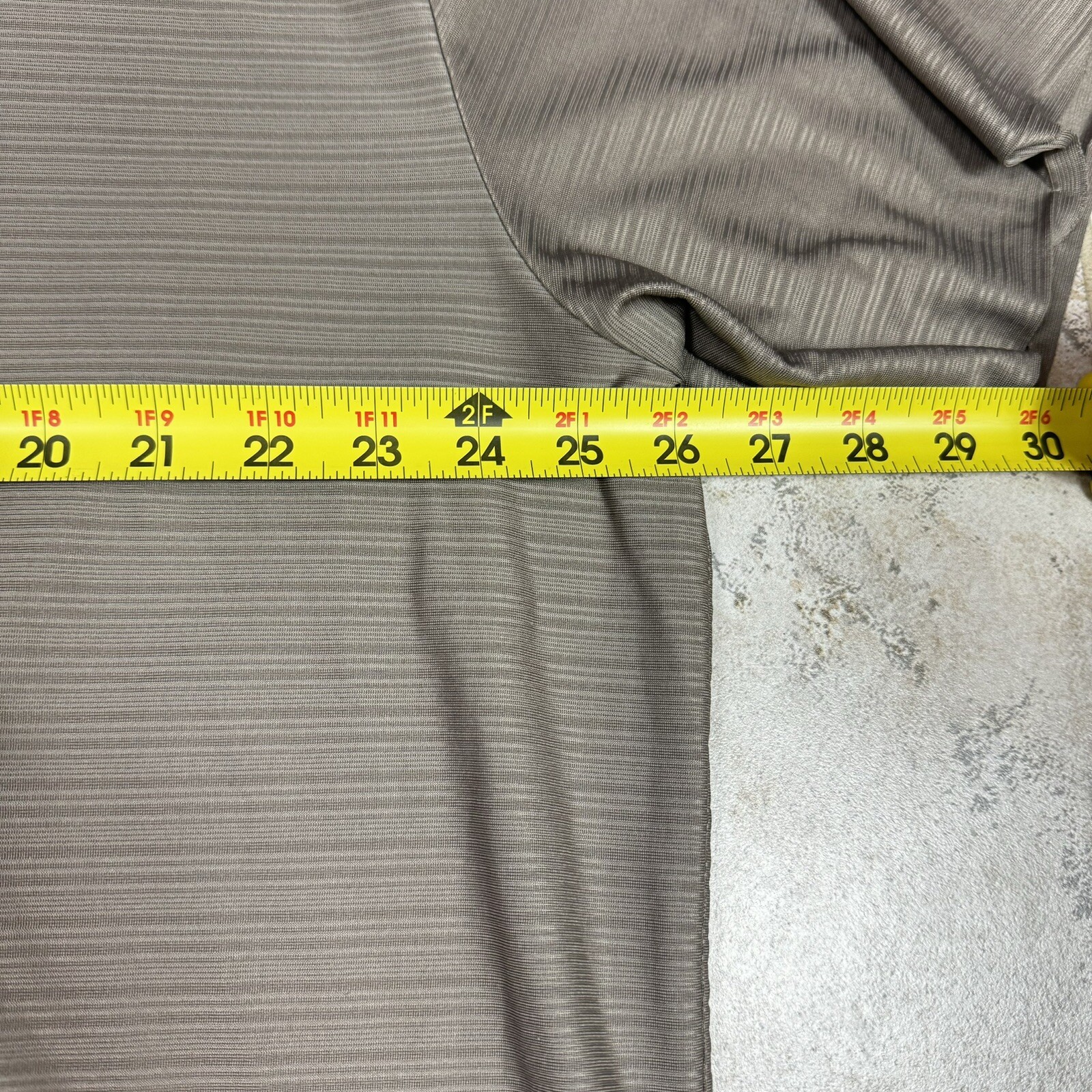 Nike Tiger Woods Collection Golf Polo Shirt Mens 2XL Brown Dri Fit Snap Up thumbnail 5