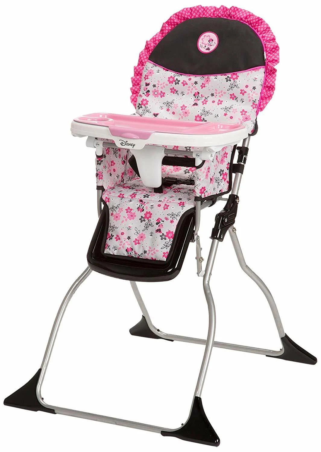 Disney Baby Minnie Mouse Simple Fold Plus High Chair with 3-Position Tray