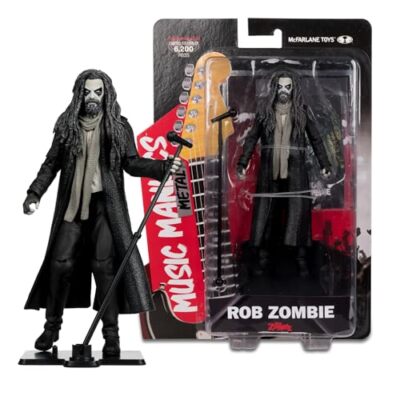 Music Maniacs Metal Rob Zombie 6in Action Figure | eBay