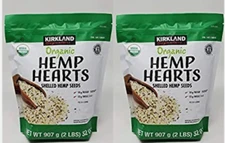 Kirkland Signature Organic Hemp Hearts Shelled 2 2lb bags 4lbs total Quick NEW