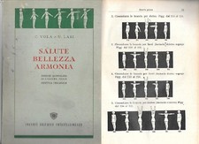 SALUTE BELLEZZA ARMONIA CULTURA FISICA ESTETICA FEMMINILE VOLA  1952 GINNASTICA