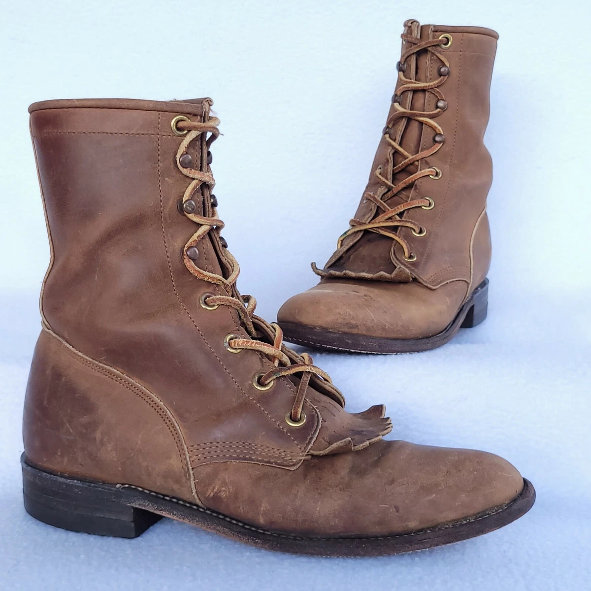 Justin top kiltie boots