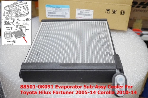 88501-0K091 Evaporator Sub-Assy Genuine For Toyota Hilux Vigo Fortuner 2005-14