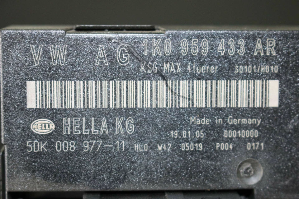 Centralina Di Controllo Comfort 433MHz VW Golf 5 Jetta 5 Touran I - Immagine 4 di 4