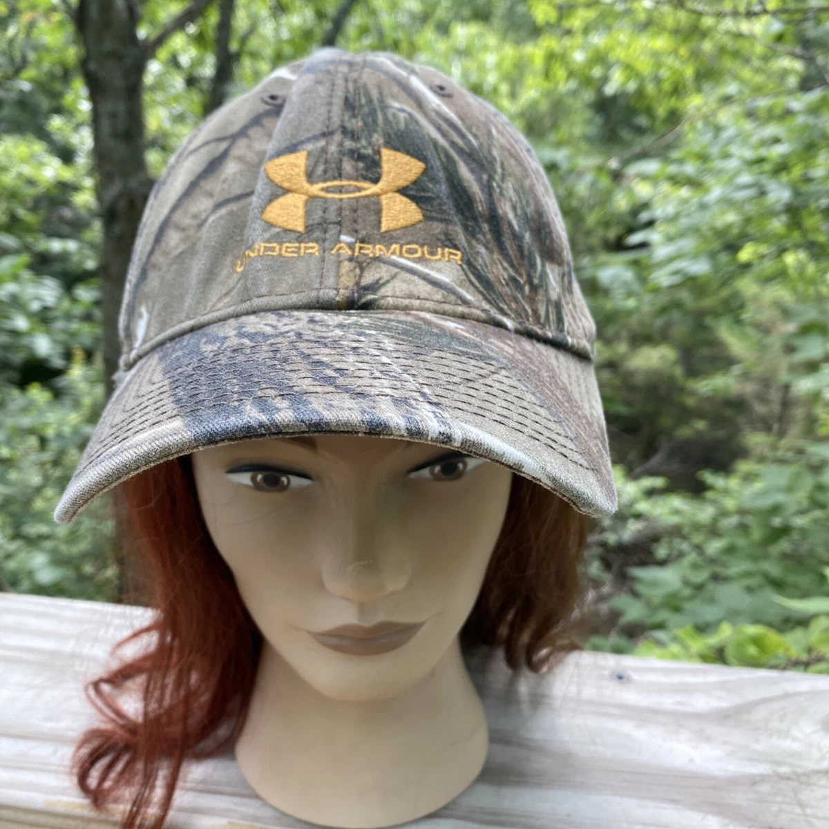 Under armour camo 2024 alpine adjustable cap