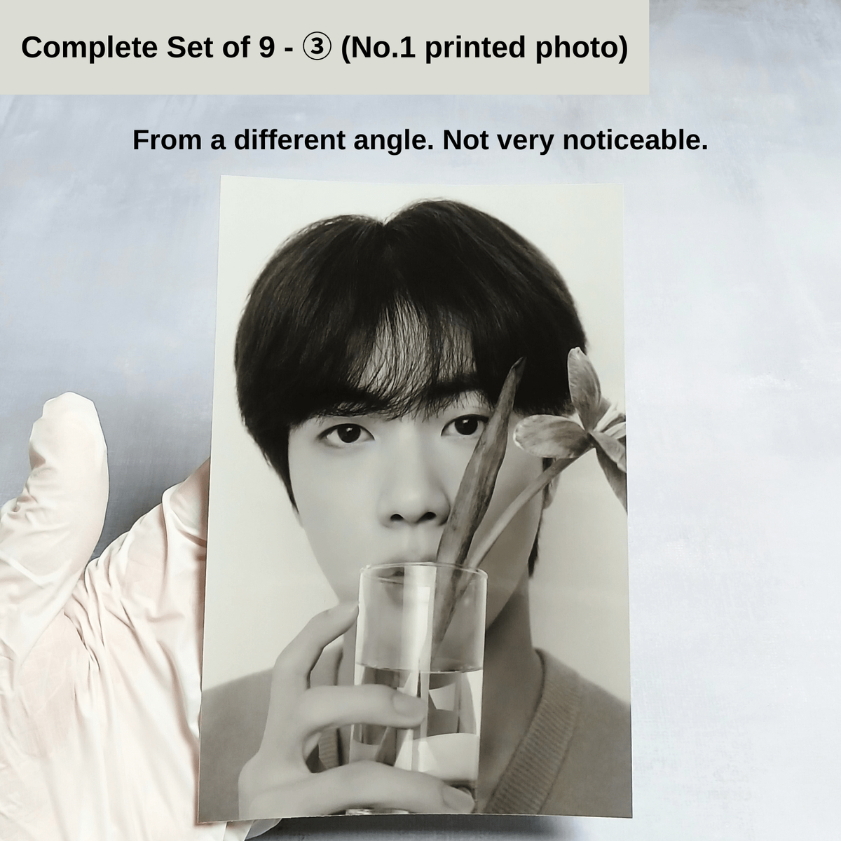 BTS 2024 POP-UP : Monochrome Mini Photocard Printed Photo