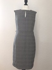 Mango Suit Brown Checked Wool Dress size m