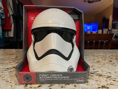 Disney Parks Star Wars Stormtroper First Order Voice Changer Mask