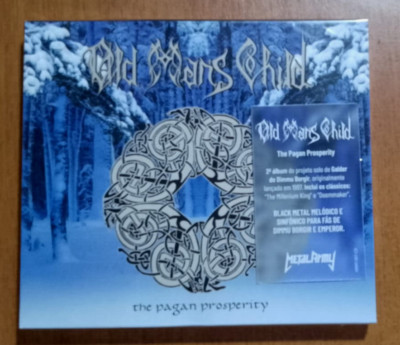 Old Man's Child - The Pagan Prosperity Norway  Black / Death BR Edition Sealed