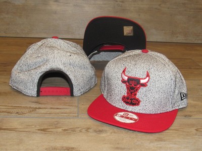 Chicago BULLS NUOVA ERA 9 FIFTY Hardwood Classics Speckled Snapback Cappello  Berretto Uomo | eBay
