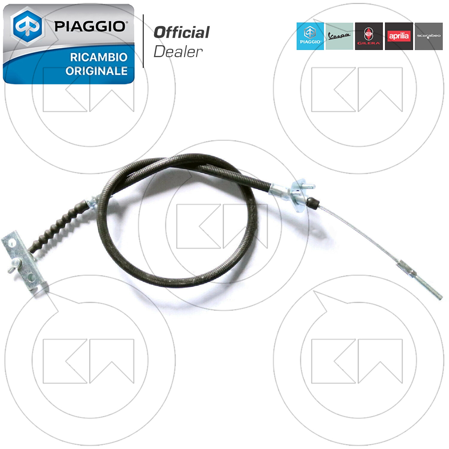 CAVO COMANDO FRENO A MANO ORIGINALE PIAGGIO PORTER MULTITECH 1300 2015-2018
