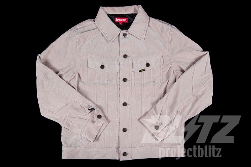 ジャケット・アウター Supreme velvet trucker jacket Supreme Velvet Trucker Jacket (FW17) - $248