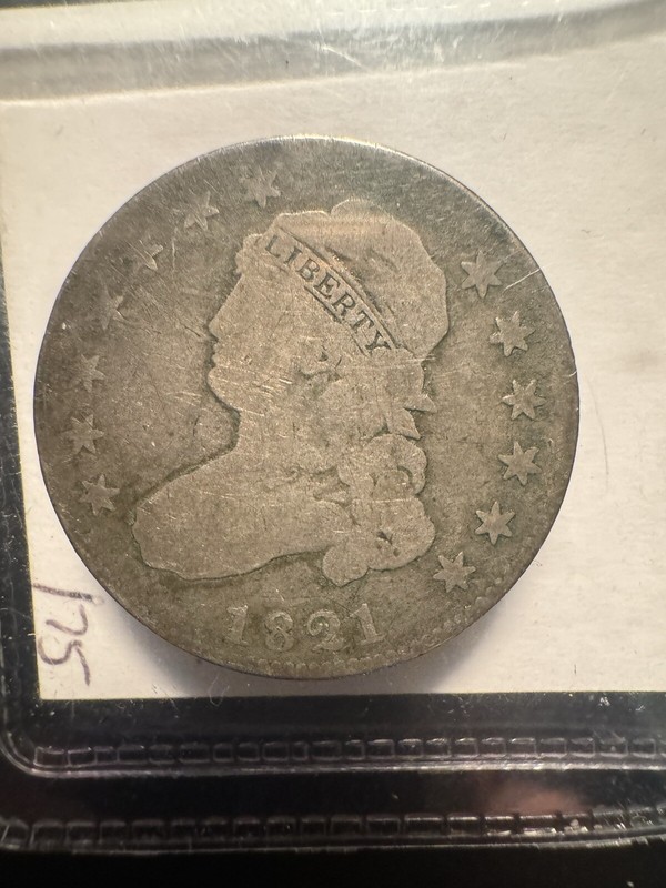 1821 Capped Bust Quarter