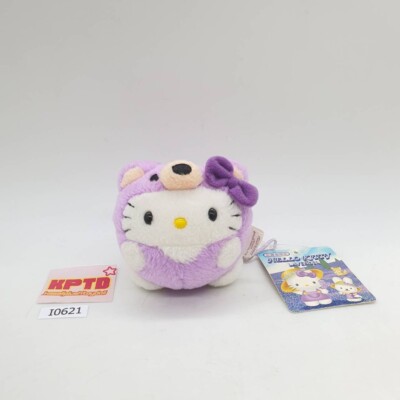 Hello Kitty I621 Sanrio Hello Kitty Lavender 2002 Plush 3'' TAG Toy Doll Japan
