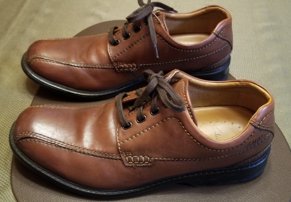 Clark\'s Brown Leather Oxford Smooth‎ Lace UP Design Size 11 Amazon.com | Clarks Collection Men main image 4