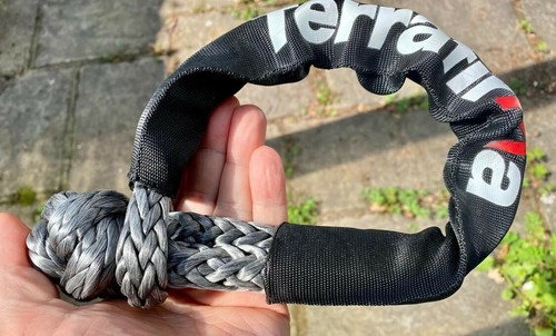 NEW DESIGN SOFT SHACKLE 9000KG TERRAFIRMA RECOVERY SYNTHETIC ROPE 11MM TF3310 - Picture 2 of 3