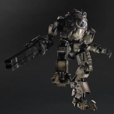 Play Arts Kai Atlas Titanfall Armor Robot Variable Statue Action
