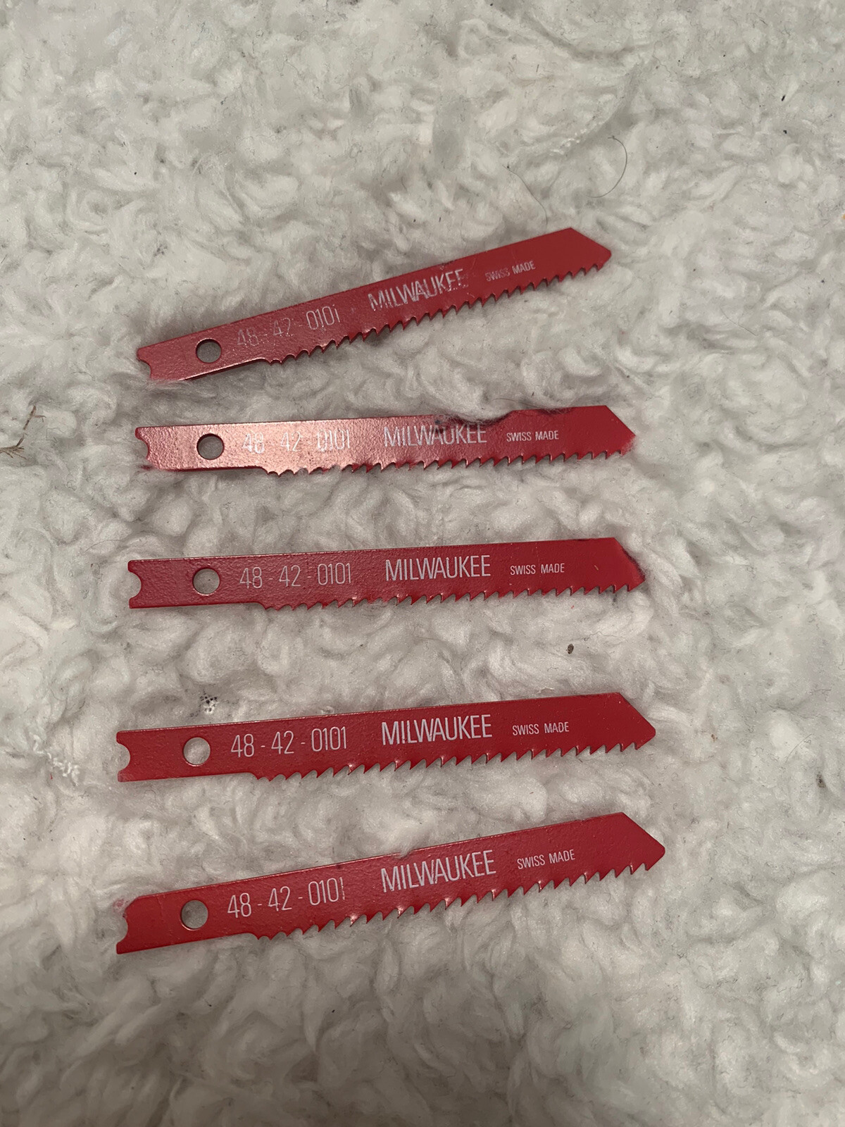 *NEW* 5 Pack MILWAUKEE METAL CUTTING JIG SAW BLADES 12 TPI 48420101