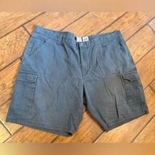 Red Head gray cargo shorts men  s 48 cotton baggy inseam 9.5 inches comfort nice 