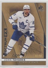 2022-23 SP Authentic Spectrum FX Gold Bounty Award 7/50 John Tavares #S-20 2d8