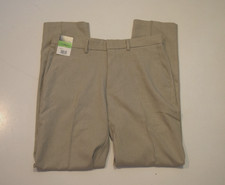 NWT Mens KENNETH COLE Slim Fit Techni-Cole Performance Pants Tan 32 W 32 L