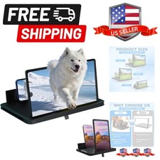Big Screen Phone Magnifier,Screen Magnifier for Cell Phone,HD Screen Expander...