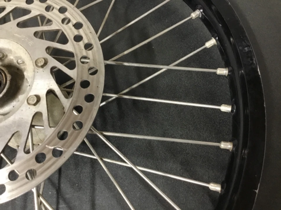 2004 Honda CR125 CR 125 250  front rim wheel hub Excel  02 03 04 - Image 2 of 4