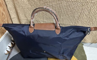 Longchamp Original L Travel Bag Nylon Navy New From Japan | eBay
