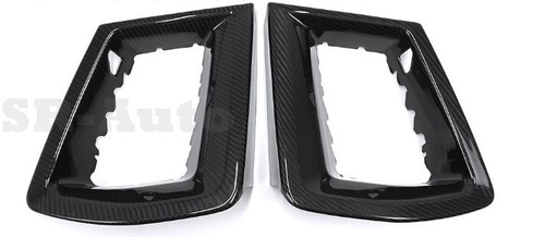 For Ford Mustang GT 2024 Dry Carbon Fibre Front Bumper Center Mesh Grille Grill - Picture 2 of 6